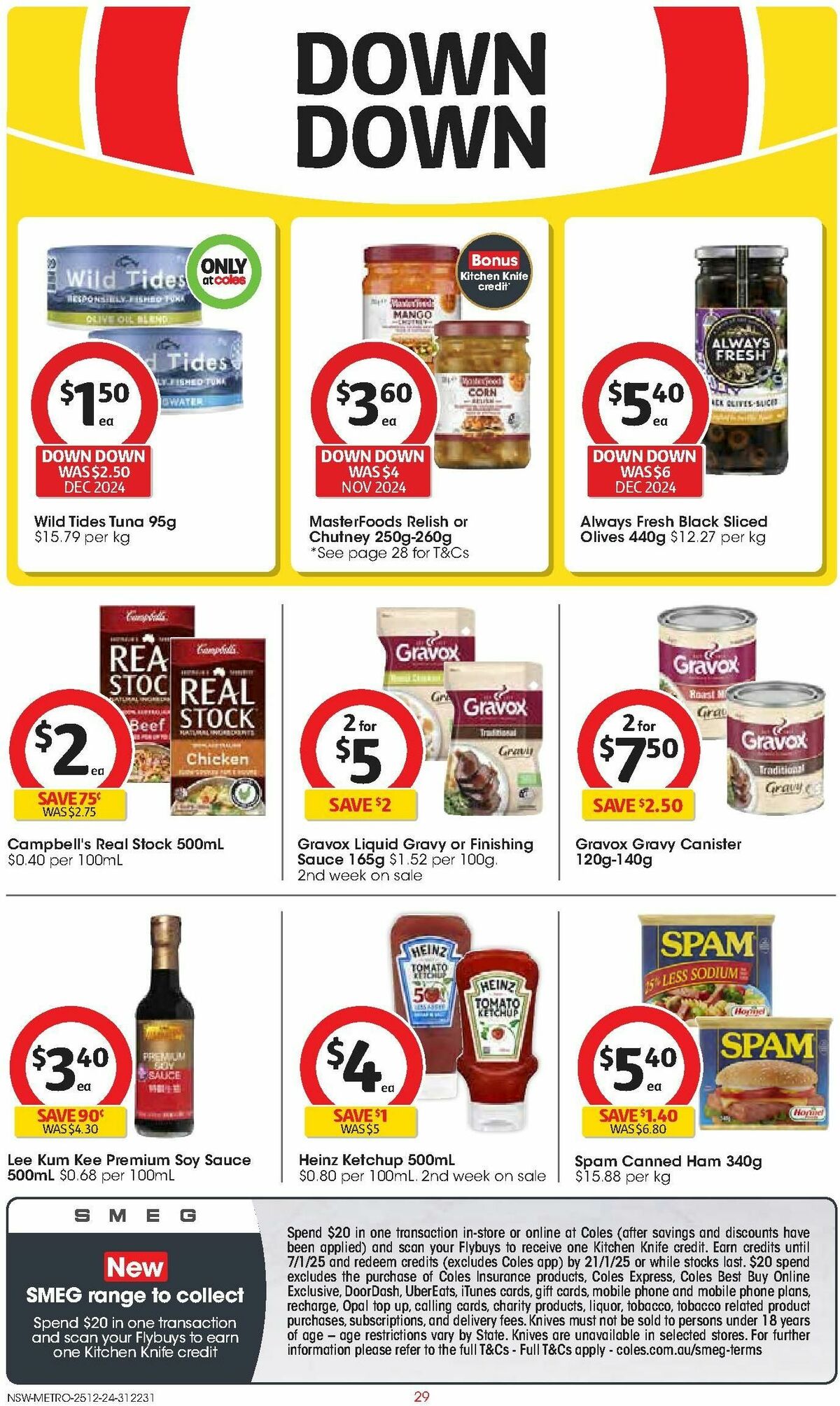 Coles Catalogues from 25 December