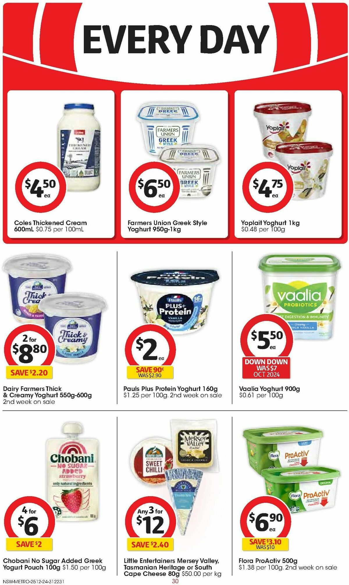 Coles Catalogues from 25 December