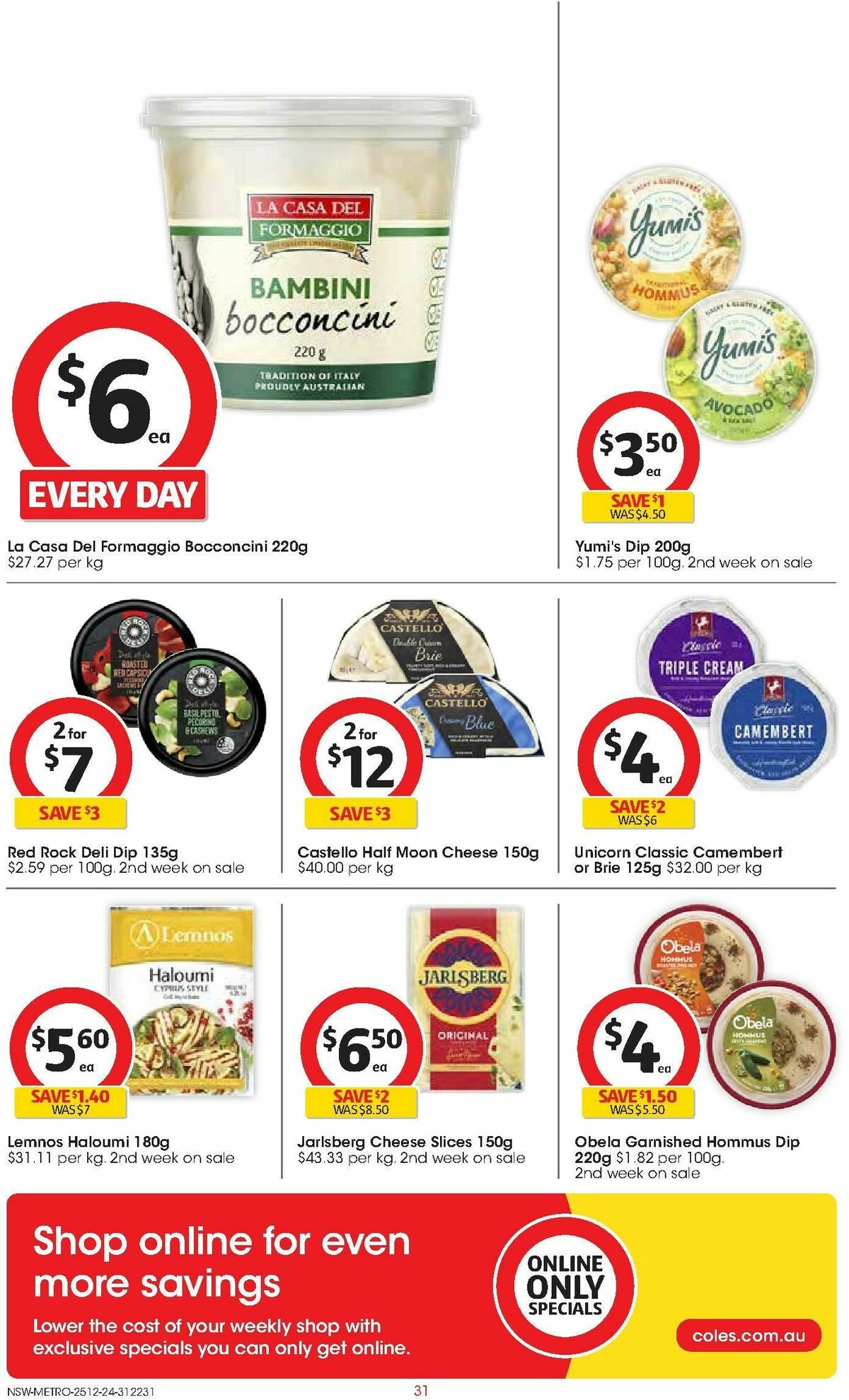 Coles Catalogues from 25 December