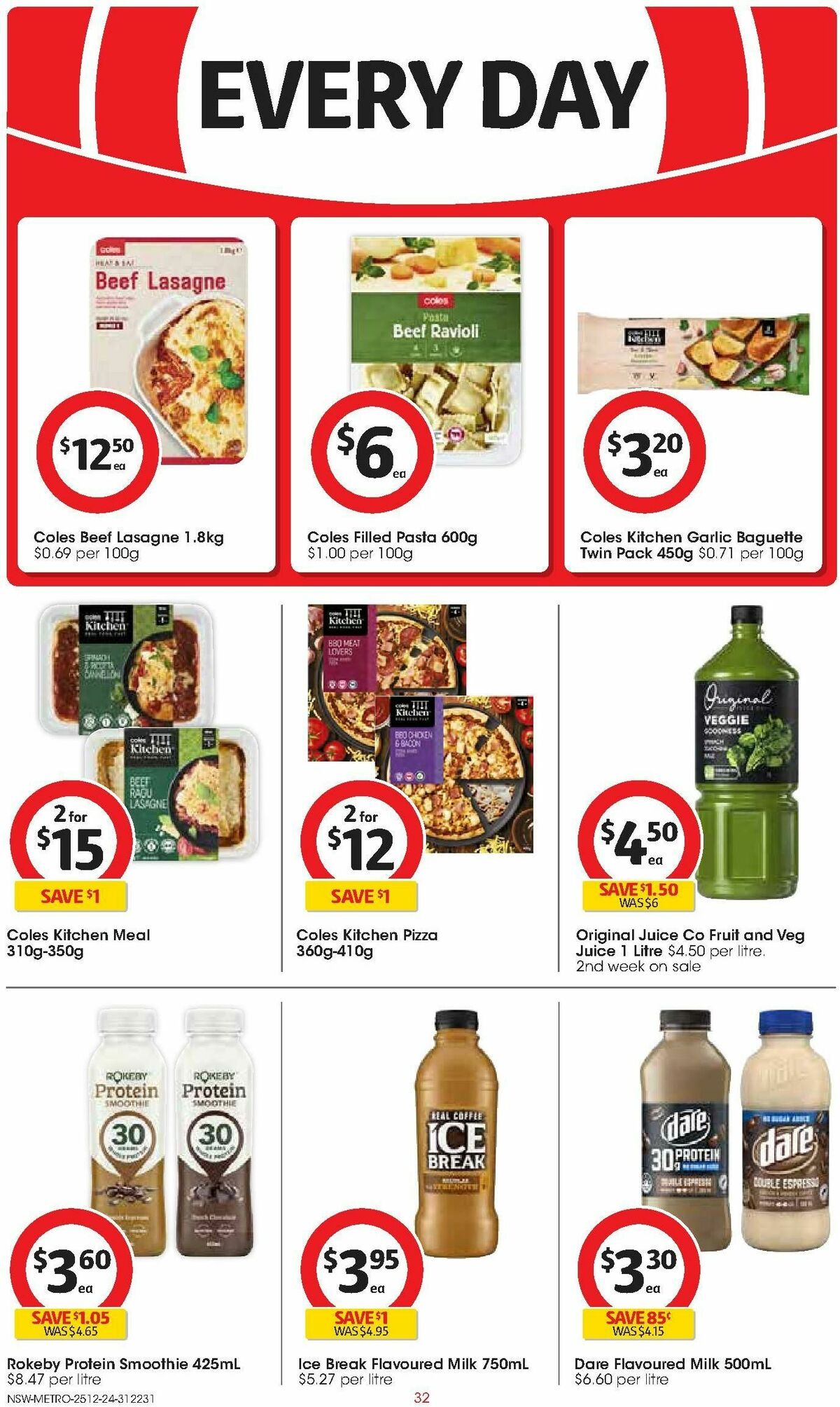 Coles Catalogues from 25 December