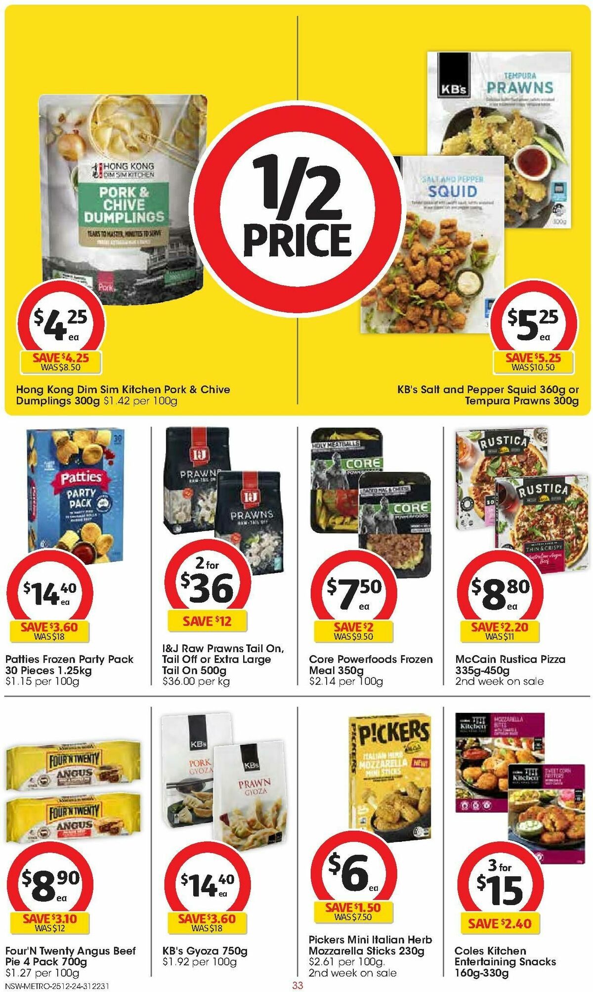 Coles Catalogues from 25 December