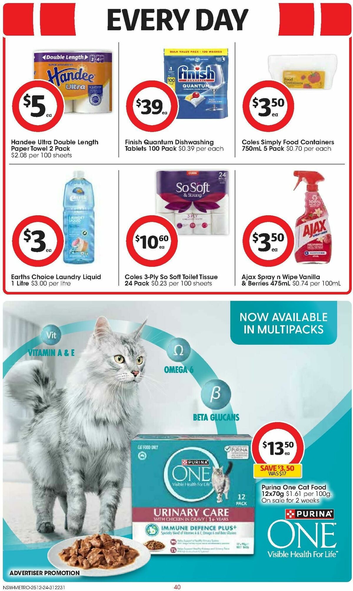 Coles Catalogues from 25 December