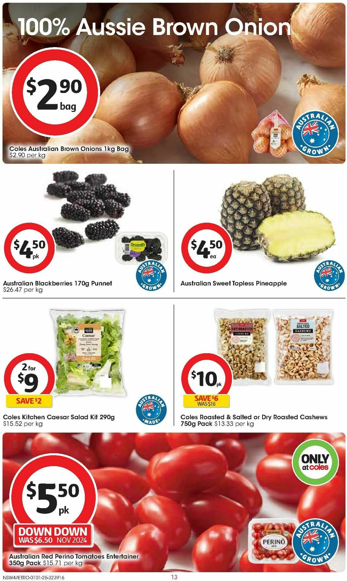 Coles Catalogues from 1 January