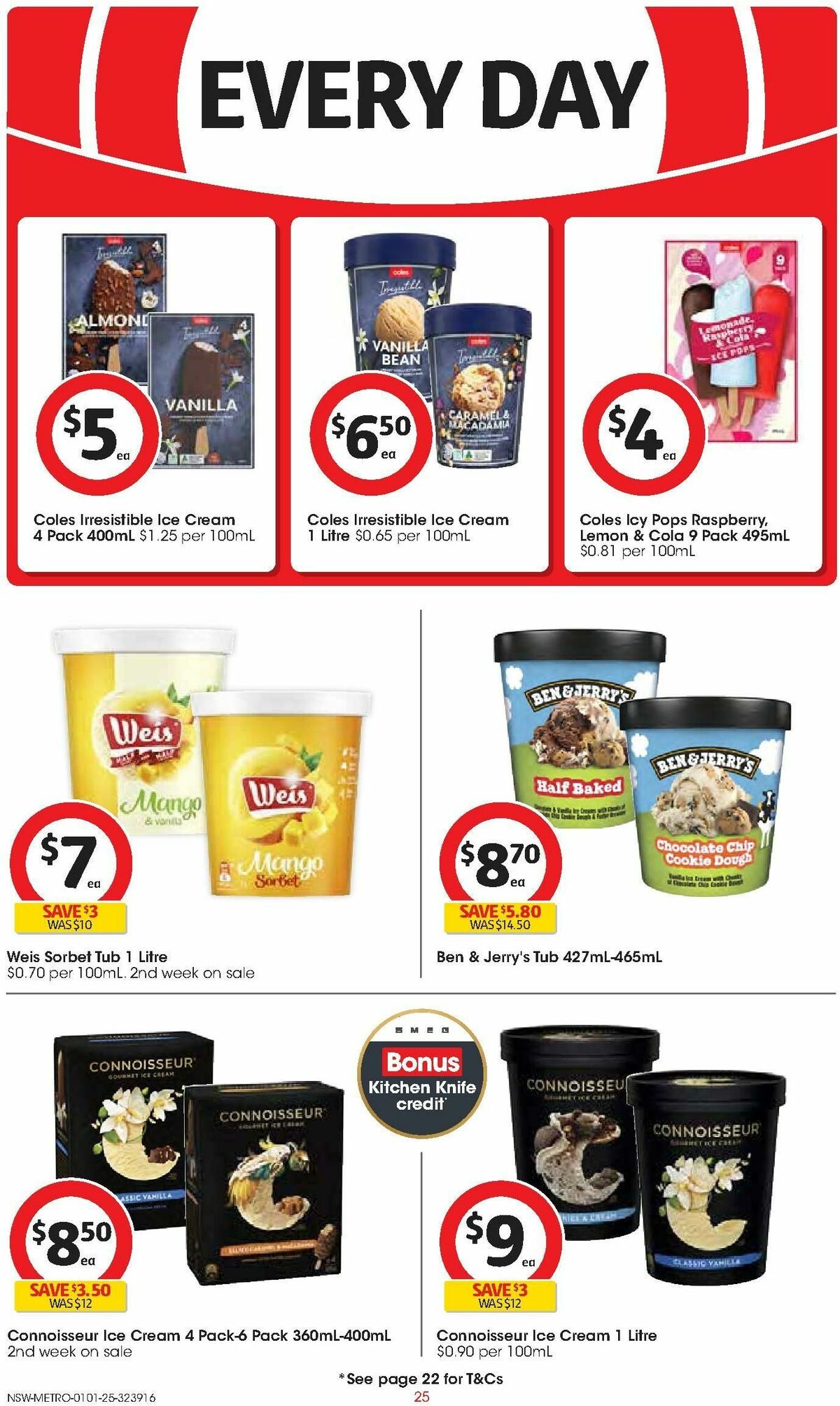 Coles Catalogues from 1 January