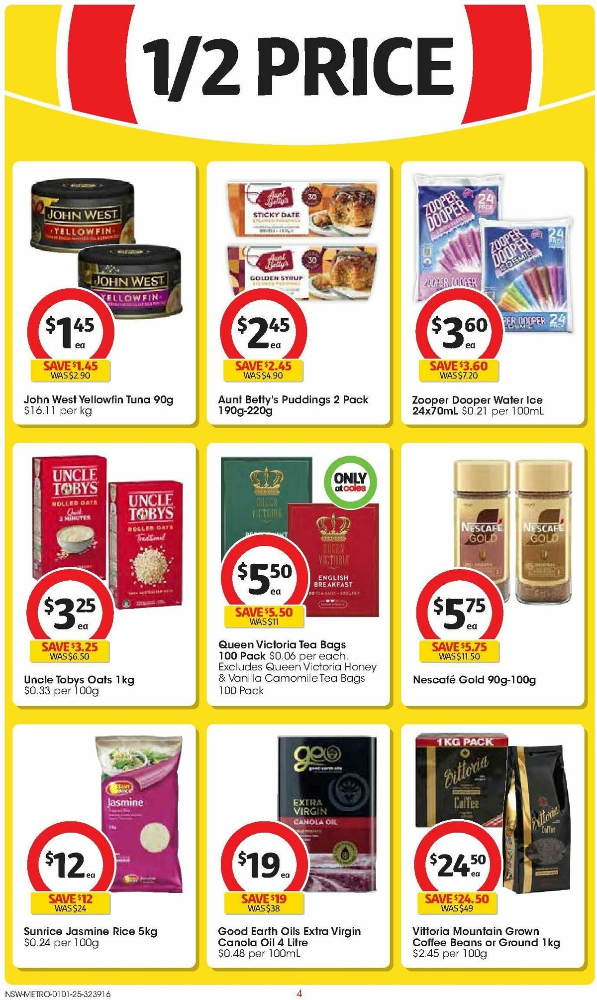 Coles Catalogues from 1 January