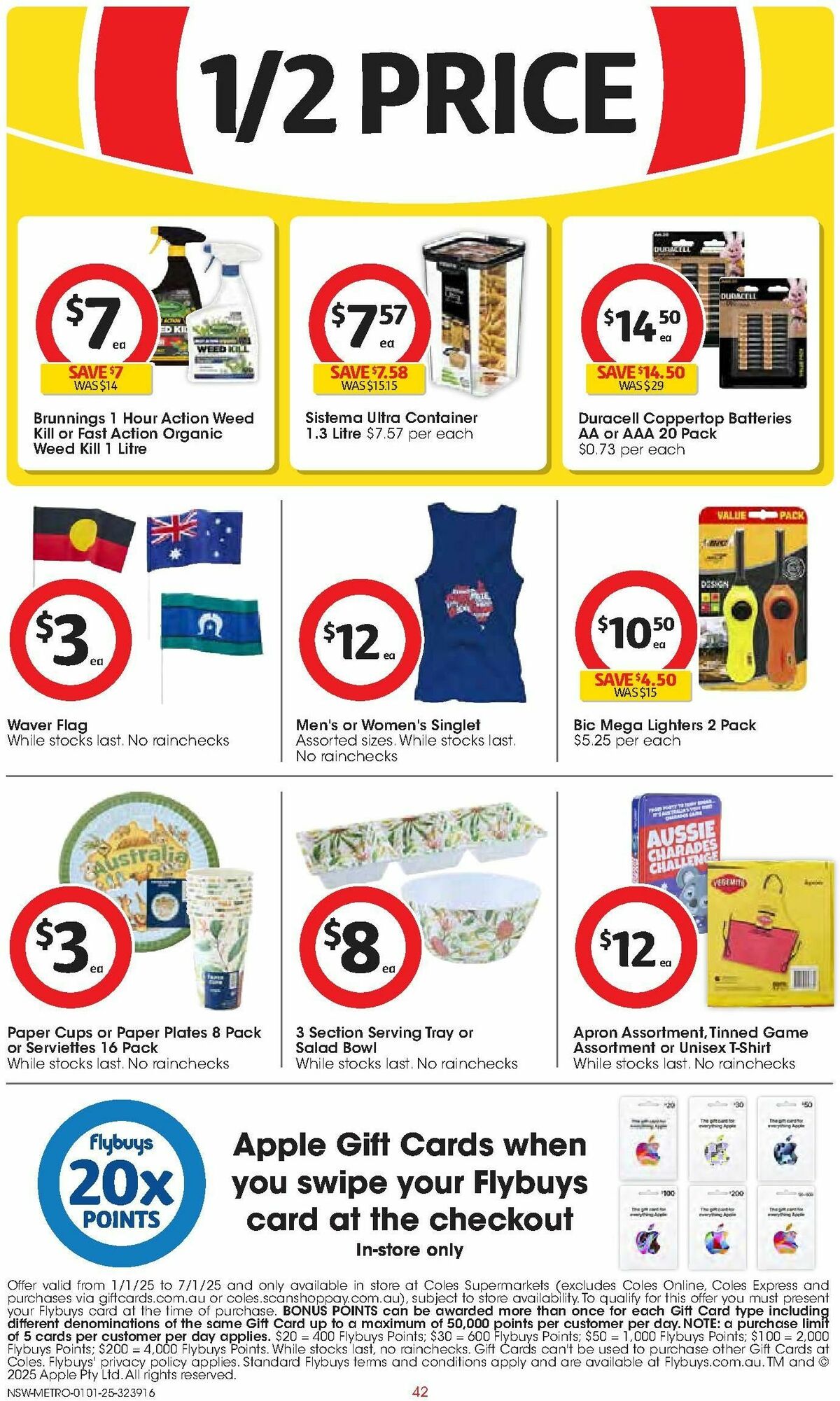 Coles Catalogues from 1 January