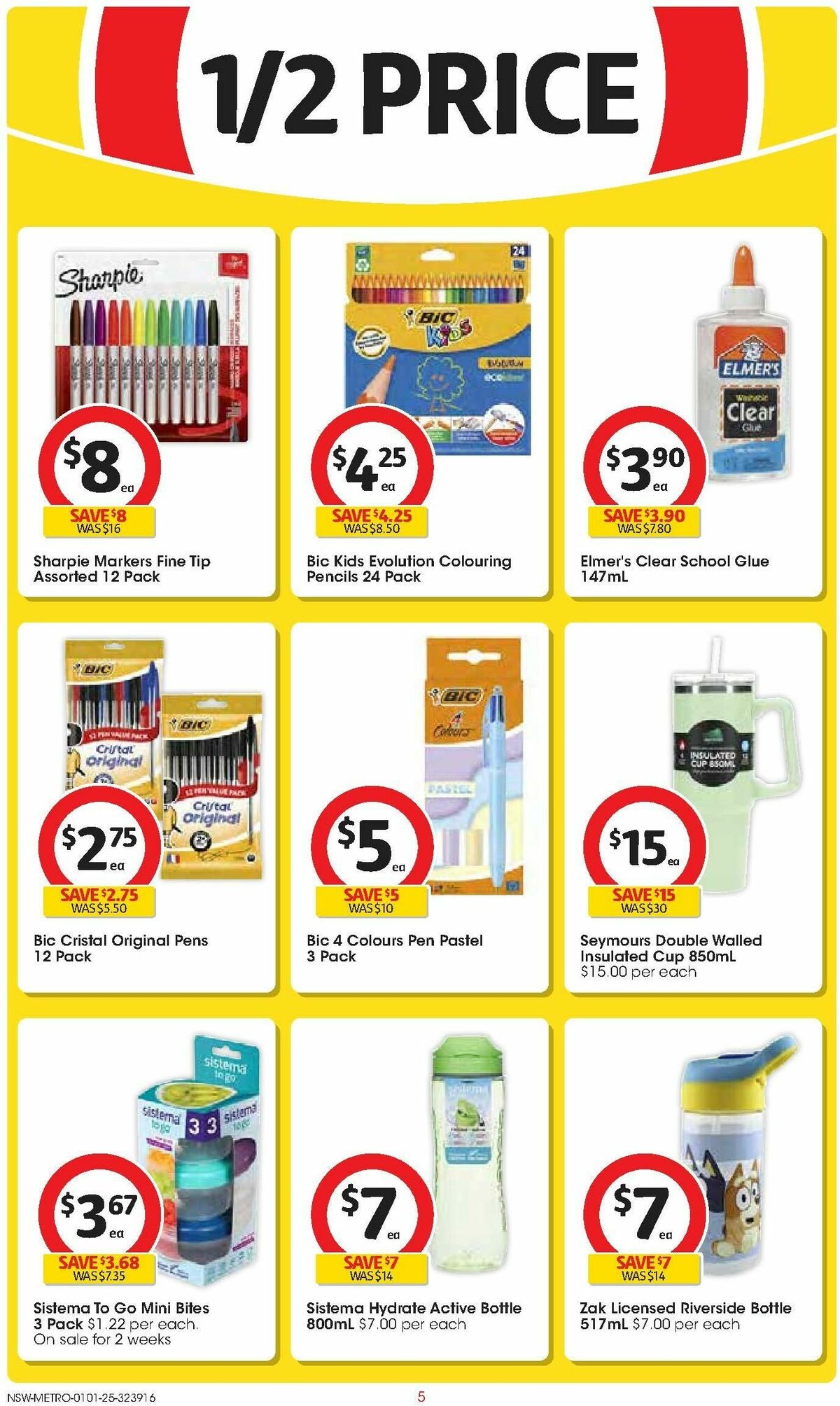 Coles Catalogues from 1 January