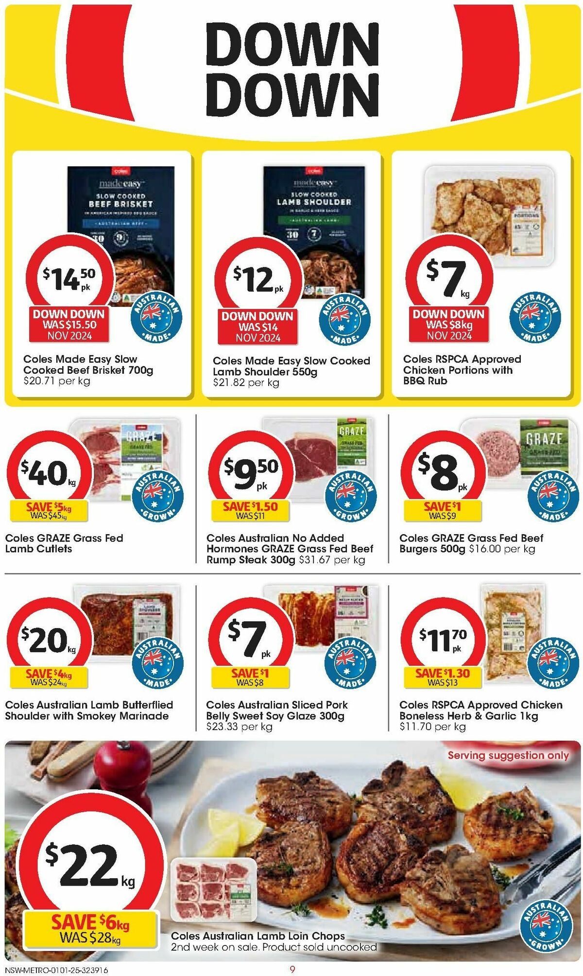 Coles Catalogues from 1 January