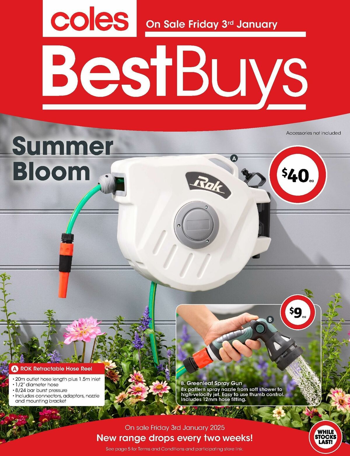 Coles Best Buys - Summer Bloom Catalogues from 3 January