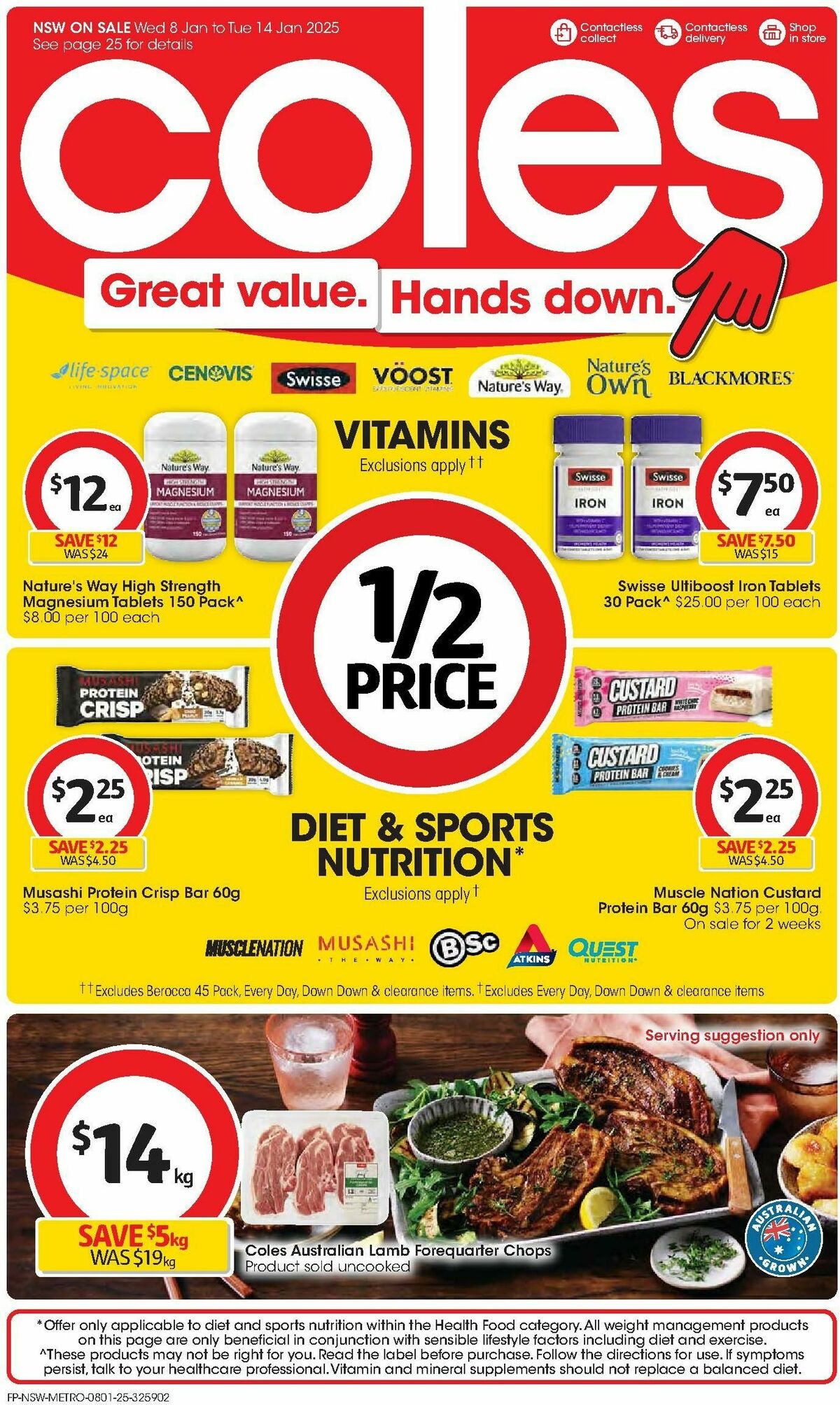 Coles Catalogues from 8 January