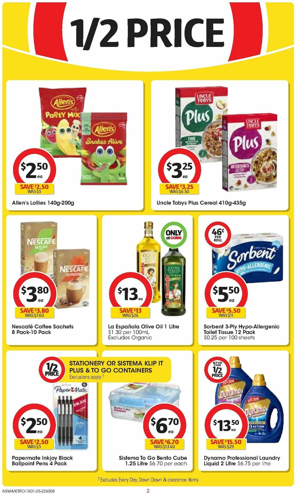 Coles Catalogues from 15 January