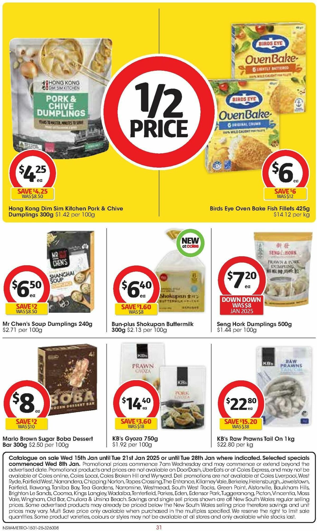 Coles Catalogues from 15 January