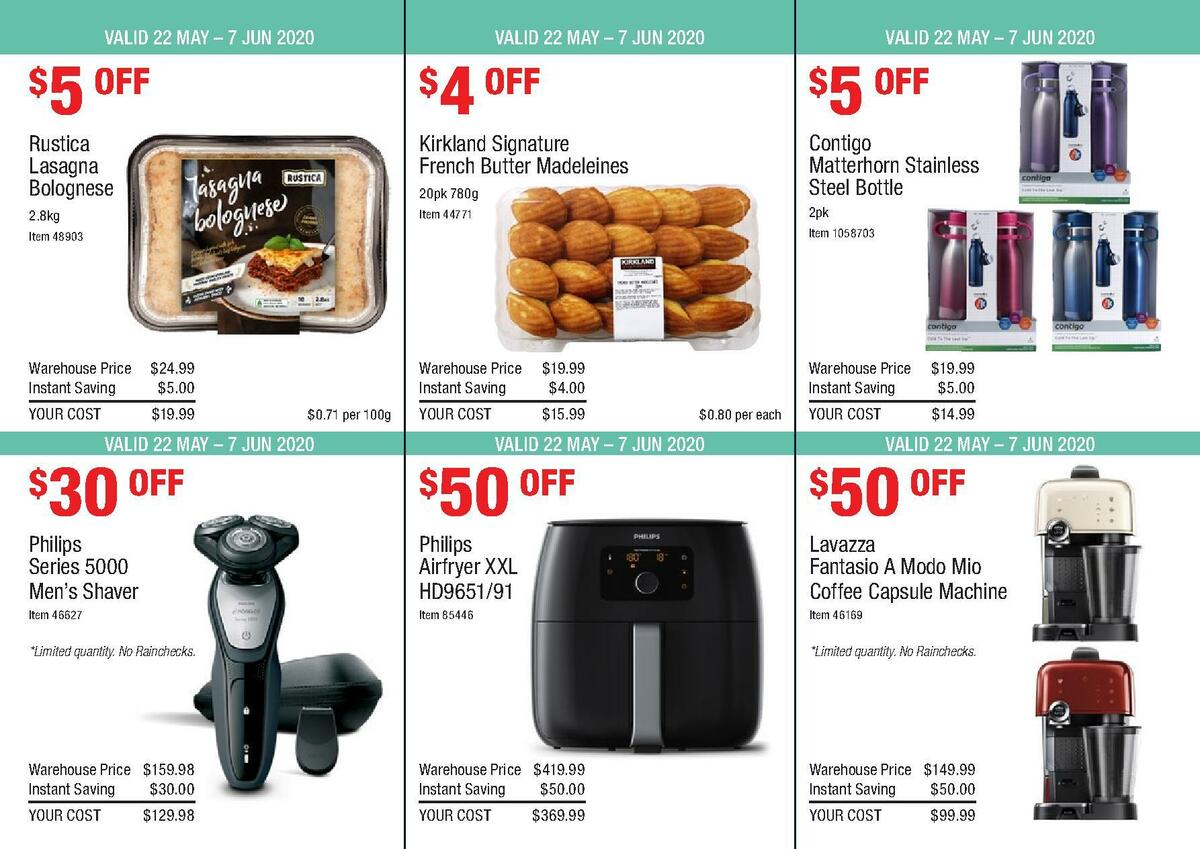 Costco Catalogues from 22 May