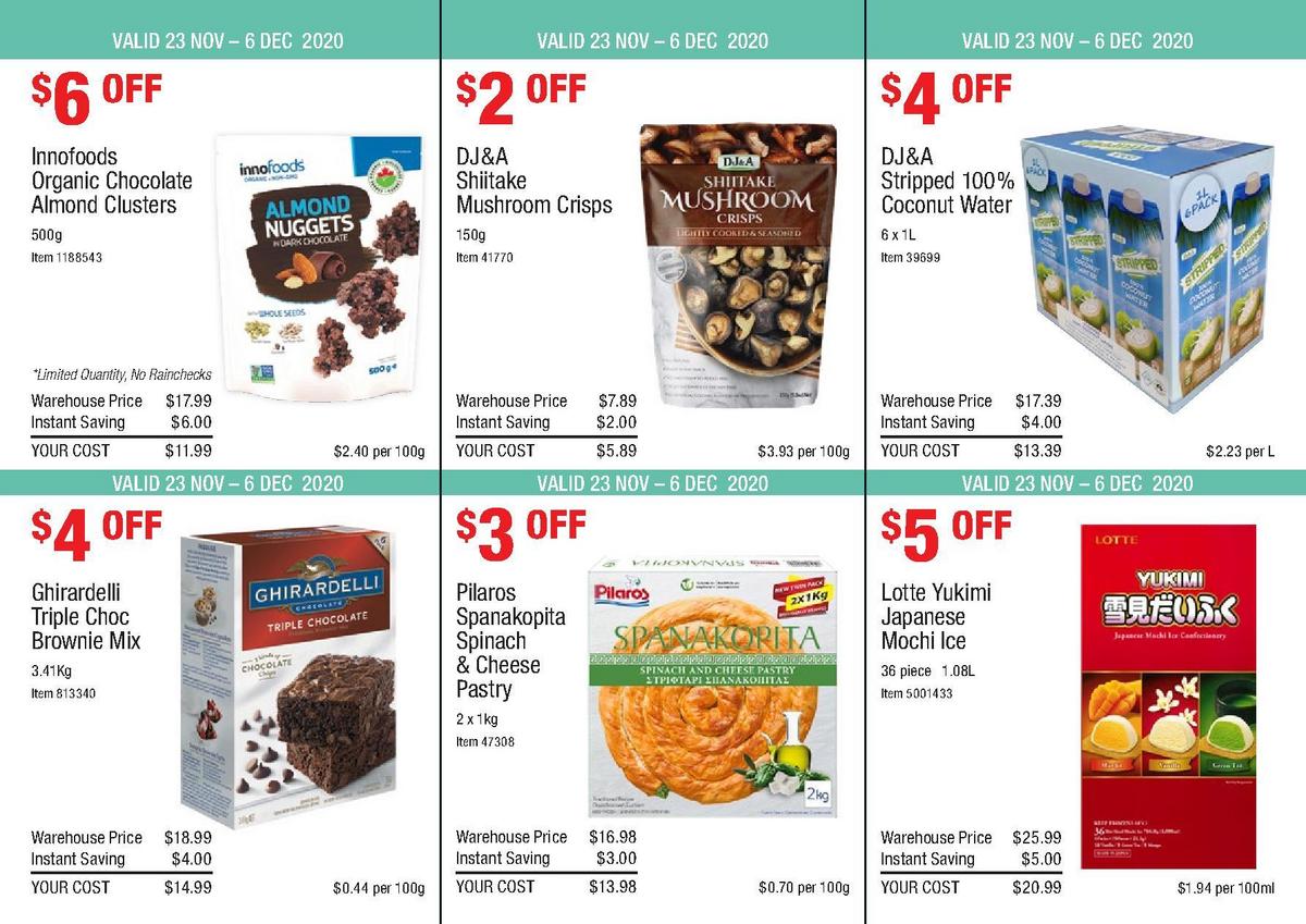 Costco Catalogues from 23 November