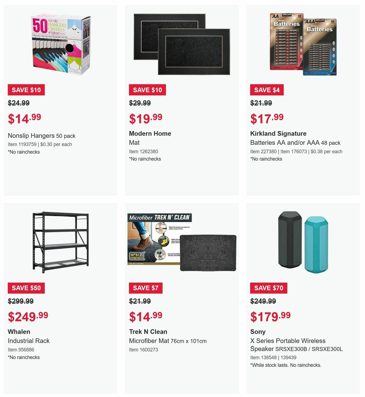 Costco Catalogues from 30 October