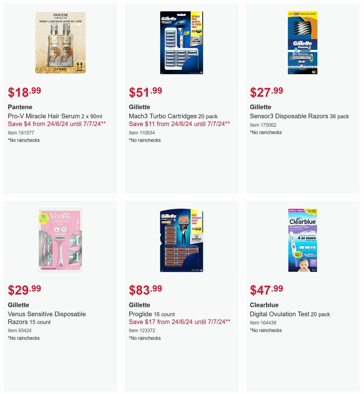 Costco P&G Shop Card Promotion Warehouse Items Catalogues from 10 June