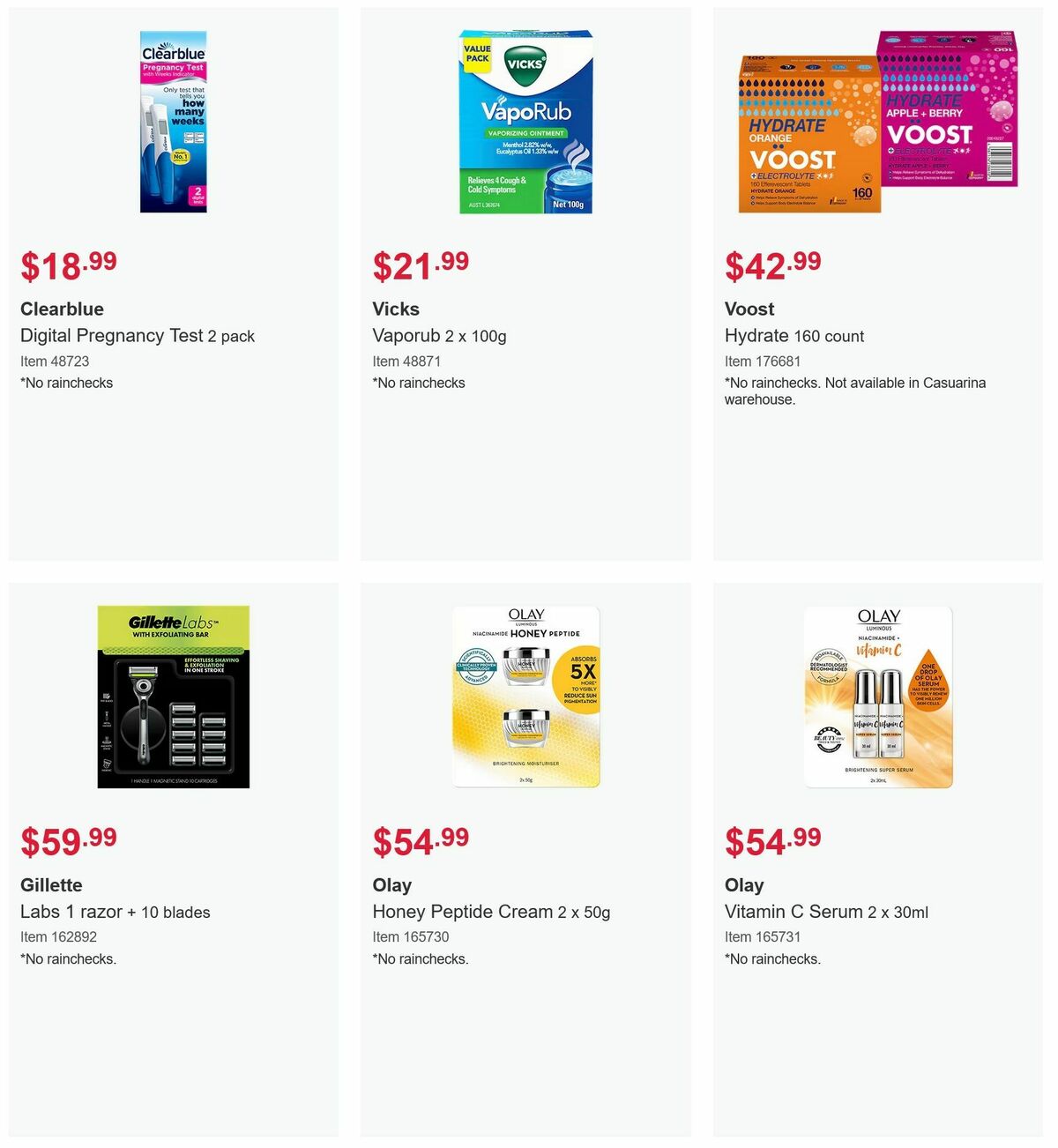 Costco P&G Shop Card Promotion Warehouse Items Catalogues from 10 June