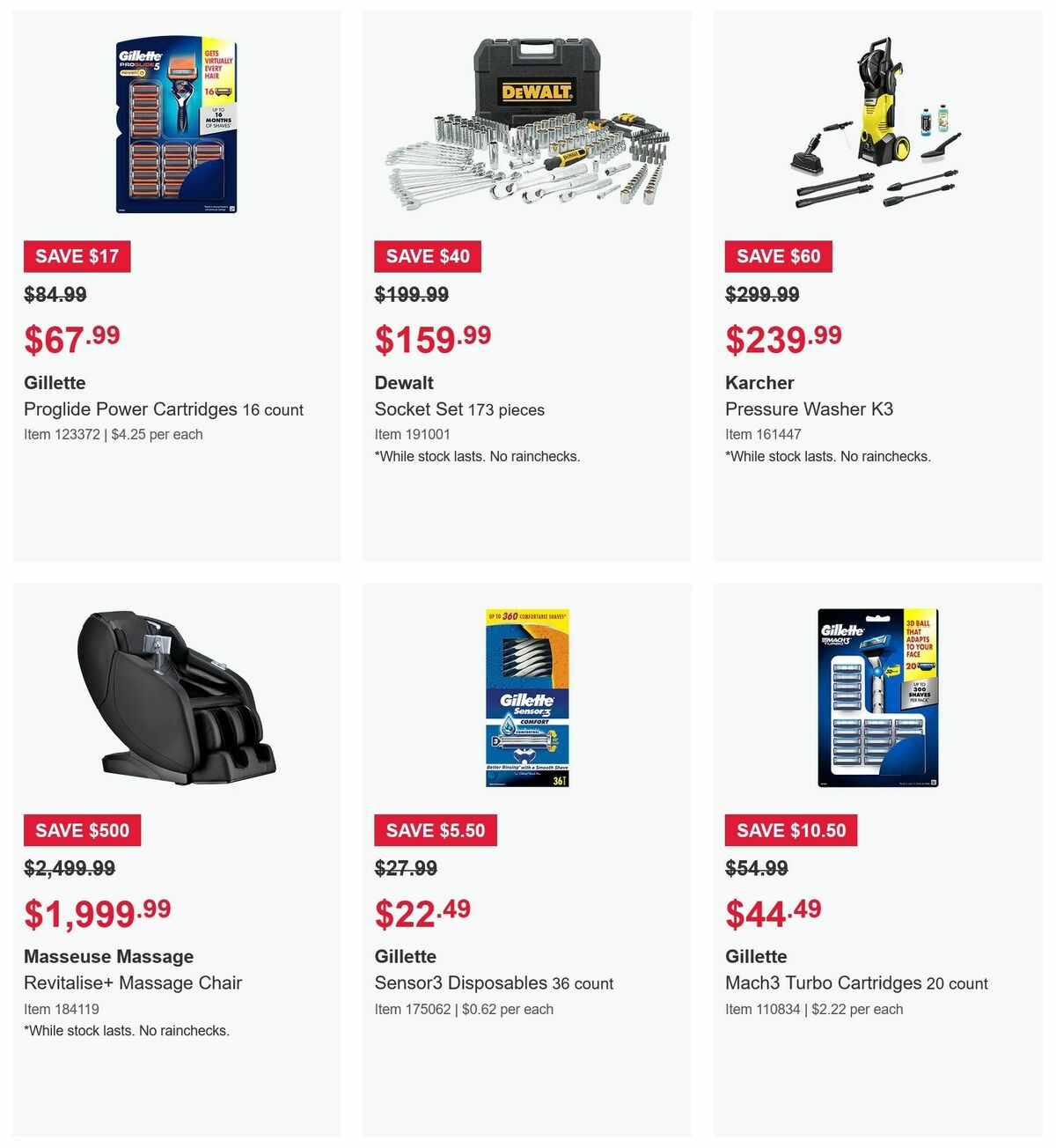 Costco Father's Day Catalogues from 19 August