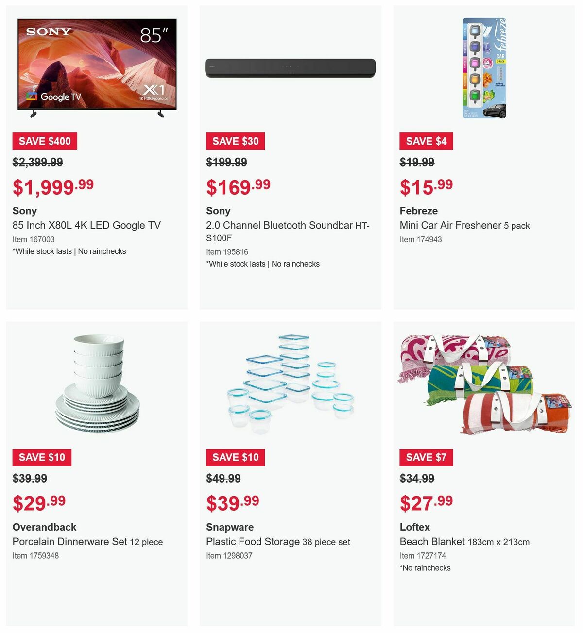 Costco Catalogues from 2 September