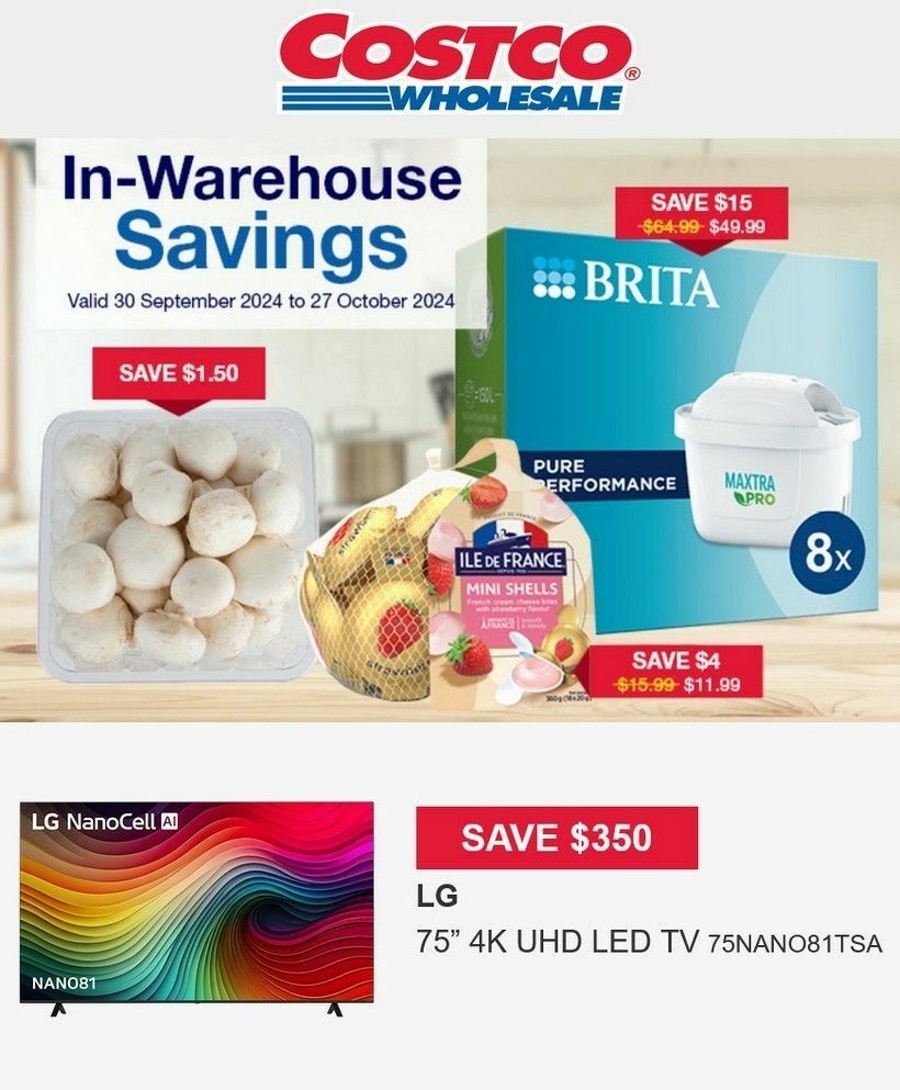 Costco Catalogues from 30 September