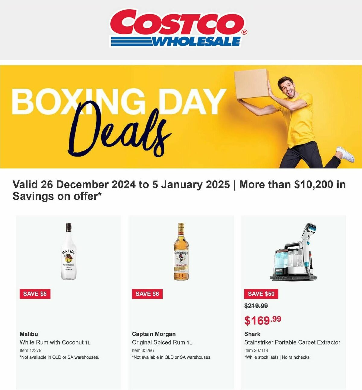 Costco Boxing Day Catalogues from 26 January