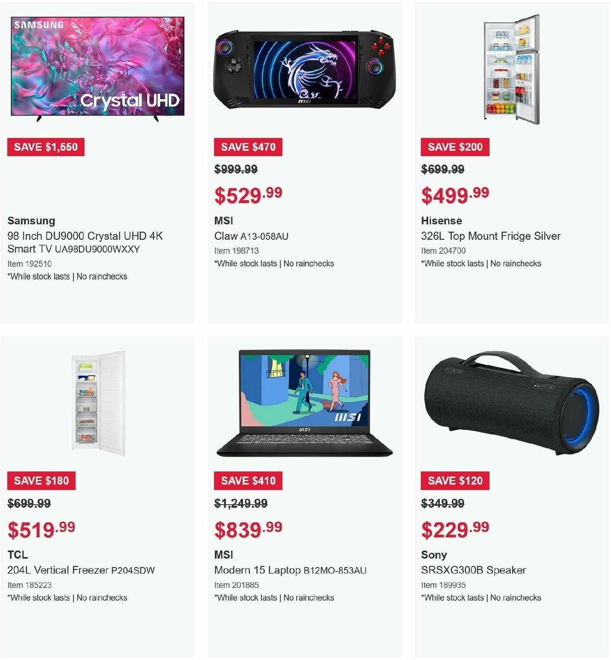 Costco Boxing Day Catalogues from 26 January