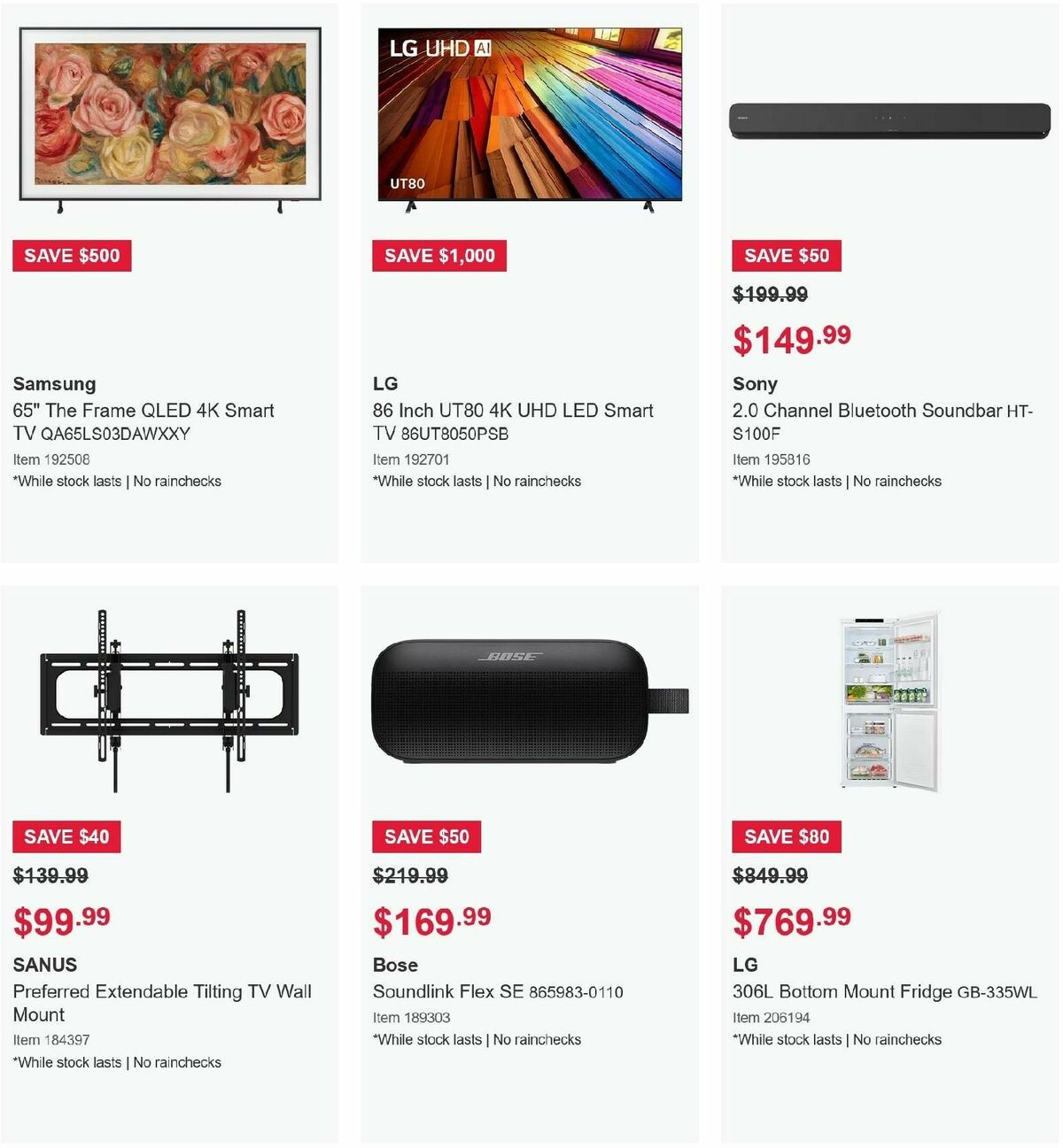 Costco Boxing Day Catalogues from 26 January