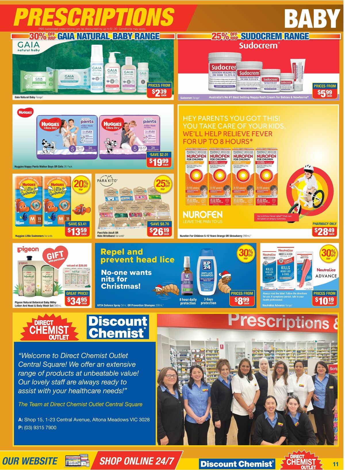 Direct Chemist Outlet Catalogues from 7 December