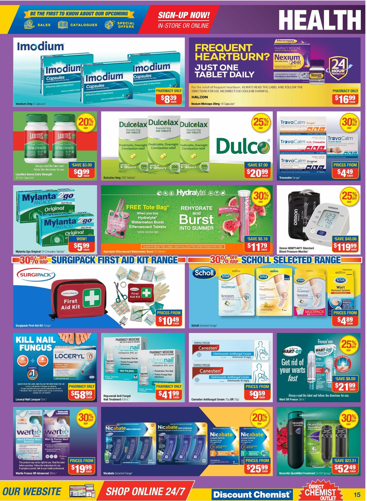 Direct Chemist Outlet Catalogues from 7 December