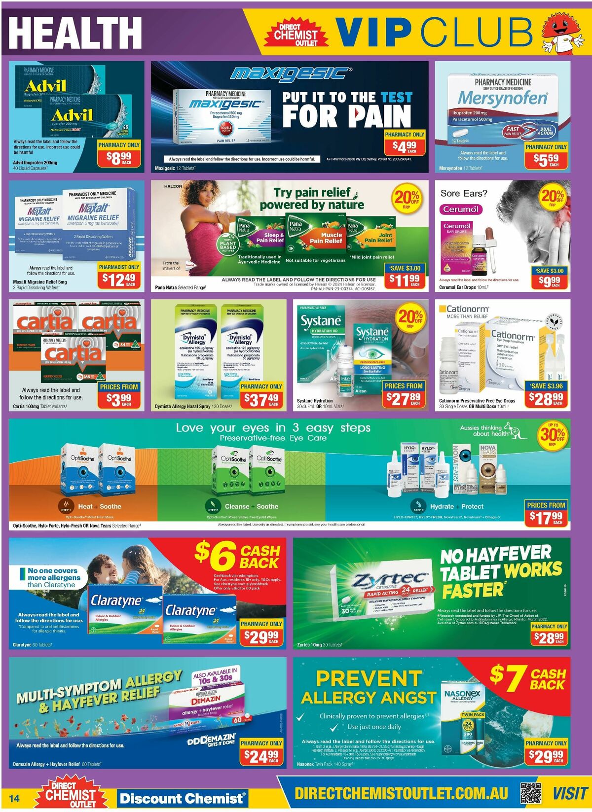 Direct Chemist Outlet Catalogues from 14 March