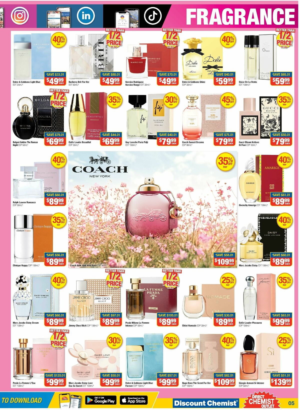 Direct Chemist Outlet Catalogues from 14 March