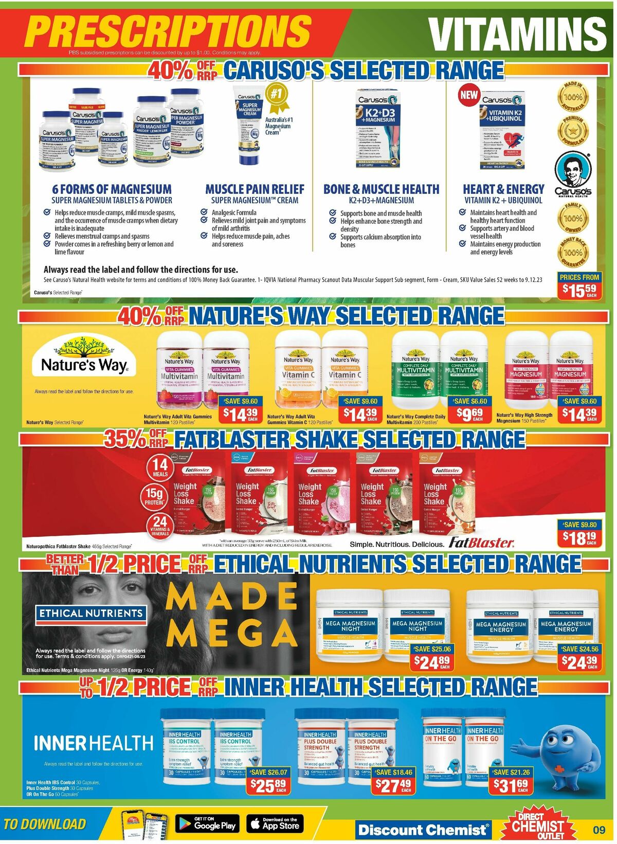 Direct Chemist Outlet Catalogues from 14 March