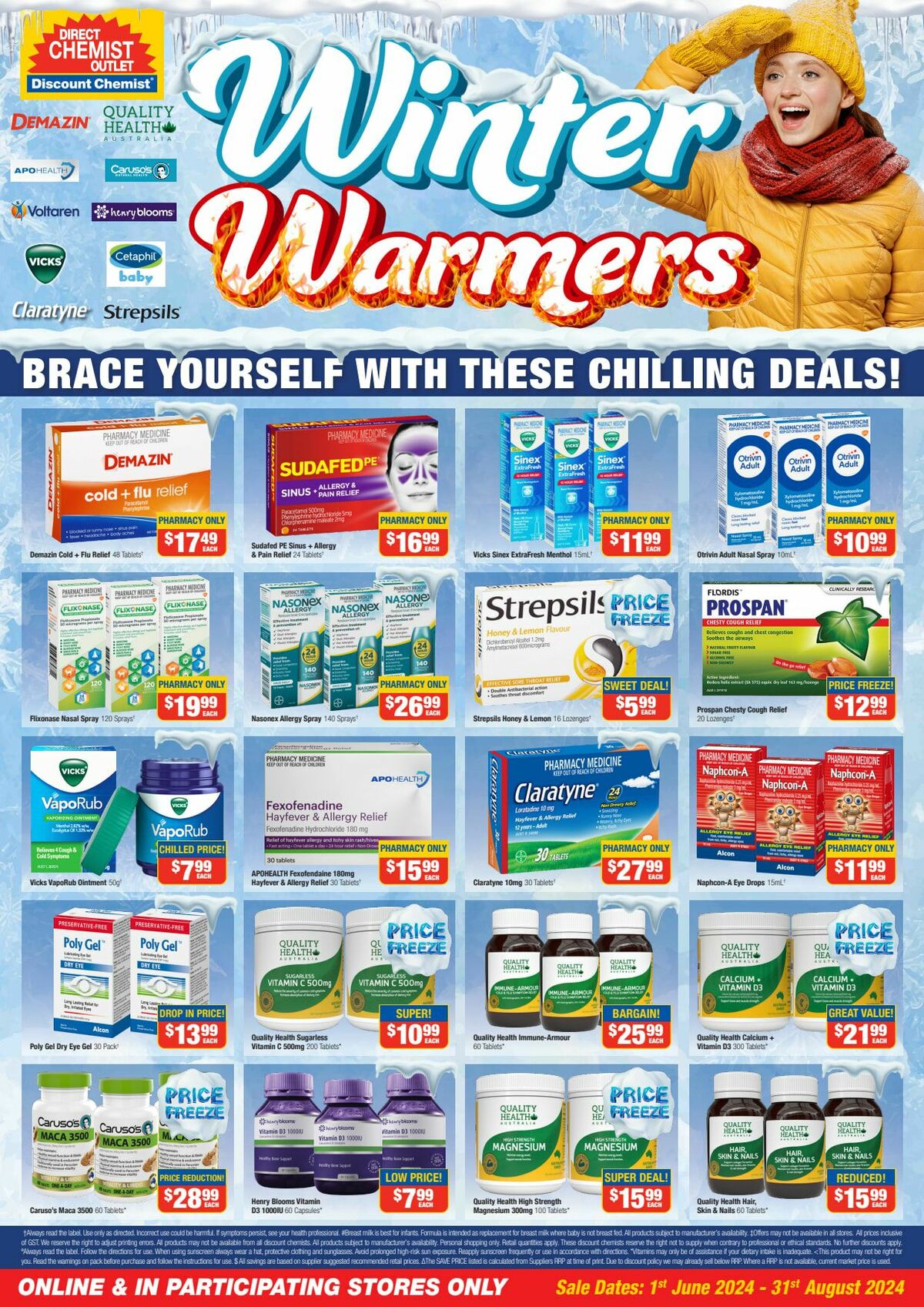 Direct Chemist Outlet Catalogues from 1 June