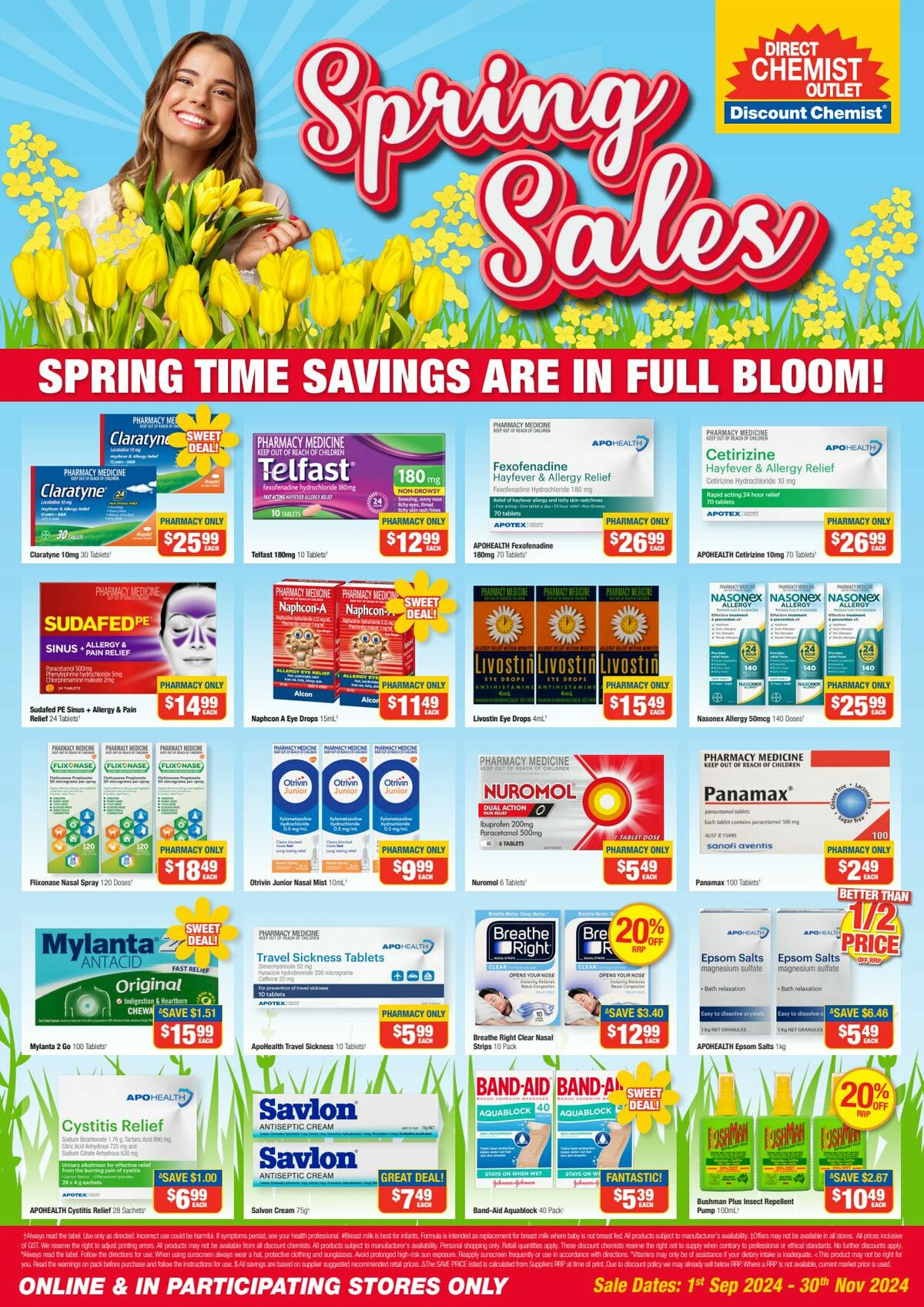 Direct Chemist Outlet Catalogues from 1 September