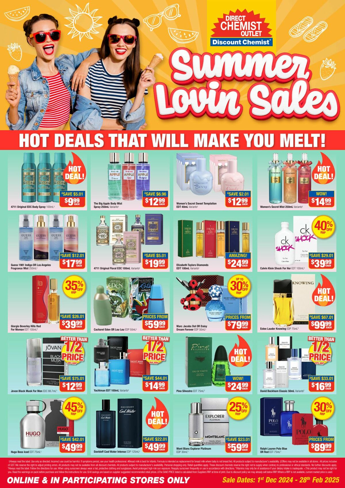 Direct Chemist Outlet Catalogues from 1 December