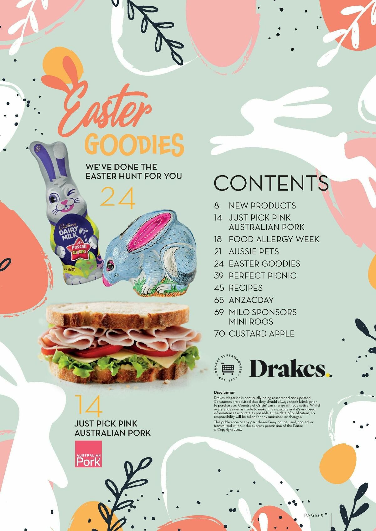 Drakes Magazine March/April Catalogues from 24 March