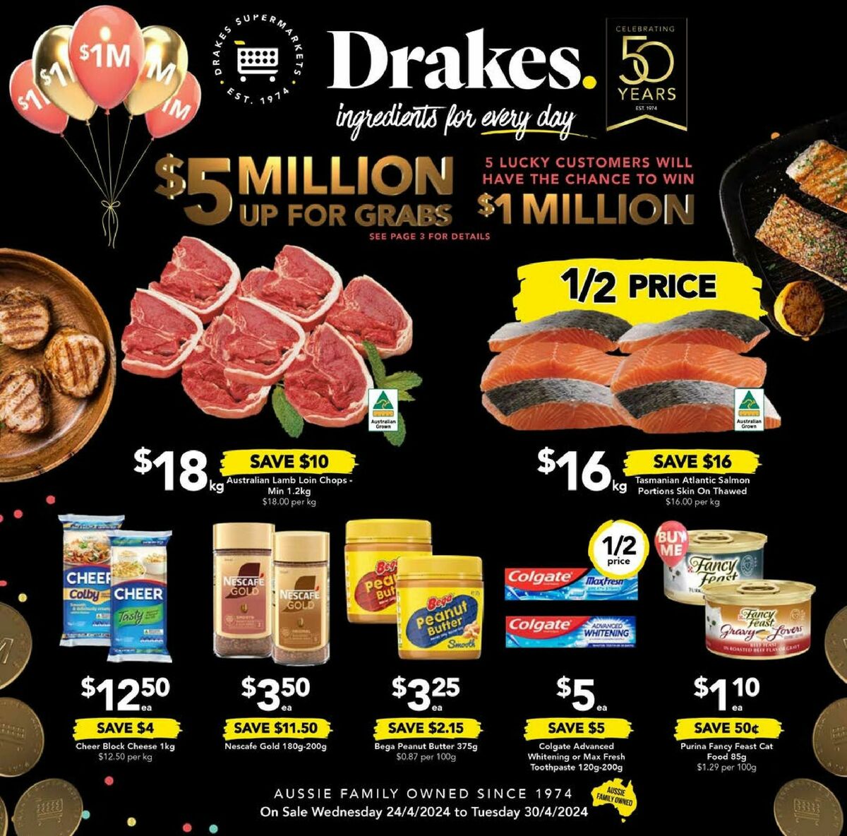 Drakes Queensland Catalogues from 24 April