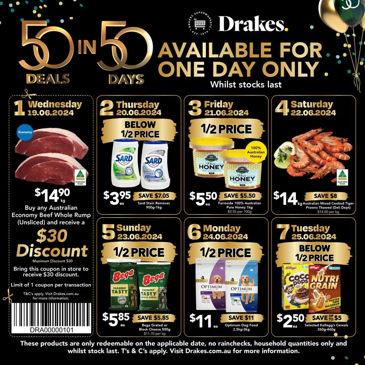 Drakes Queensland Catalogues from 19 June