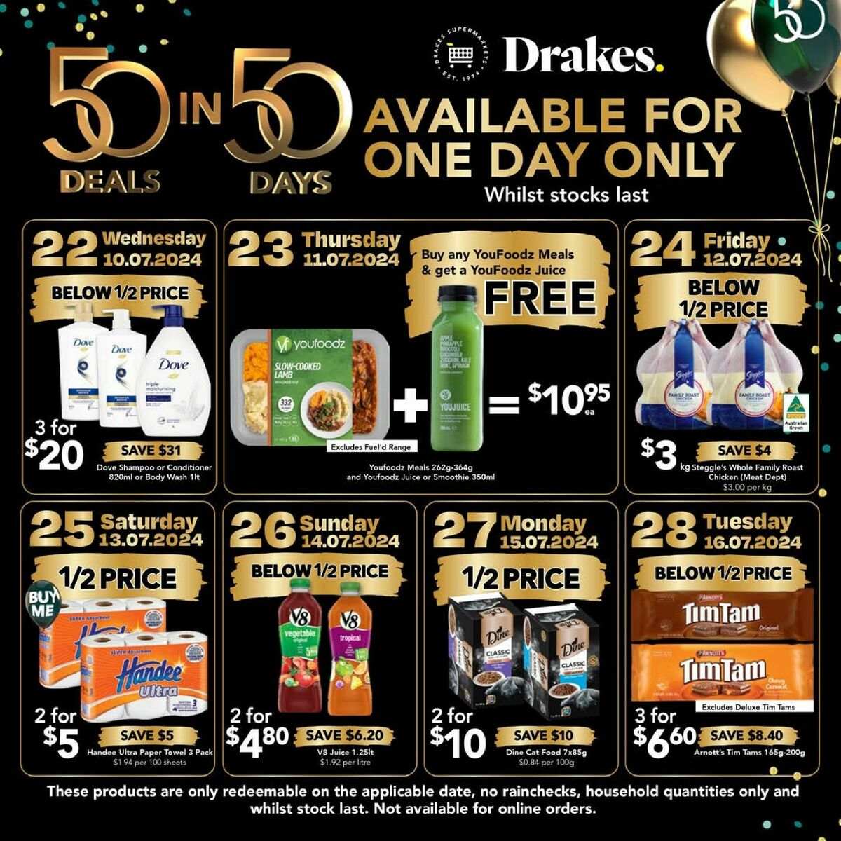 Drakes Catalogues from 10 July