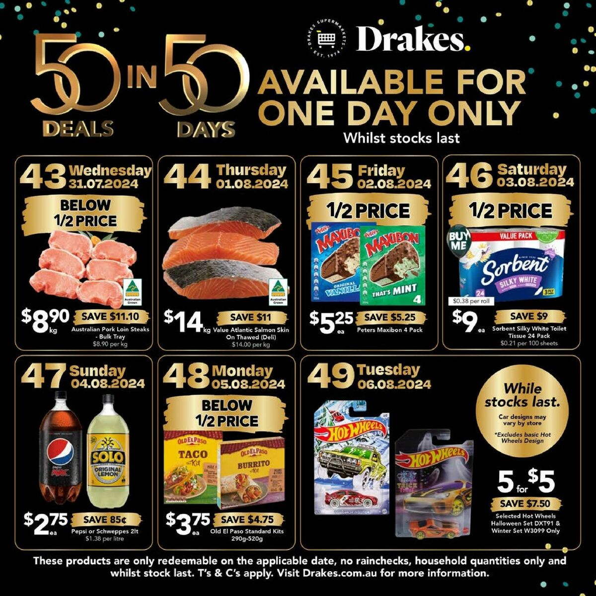 Drakes Catalogues from 31 July