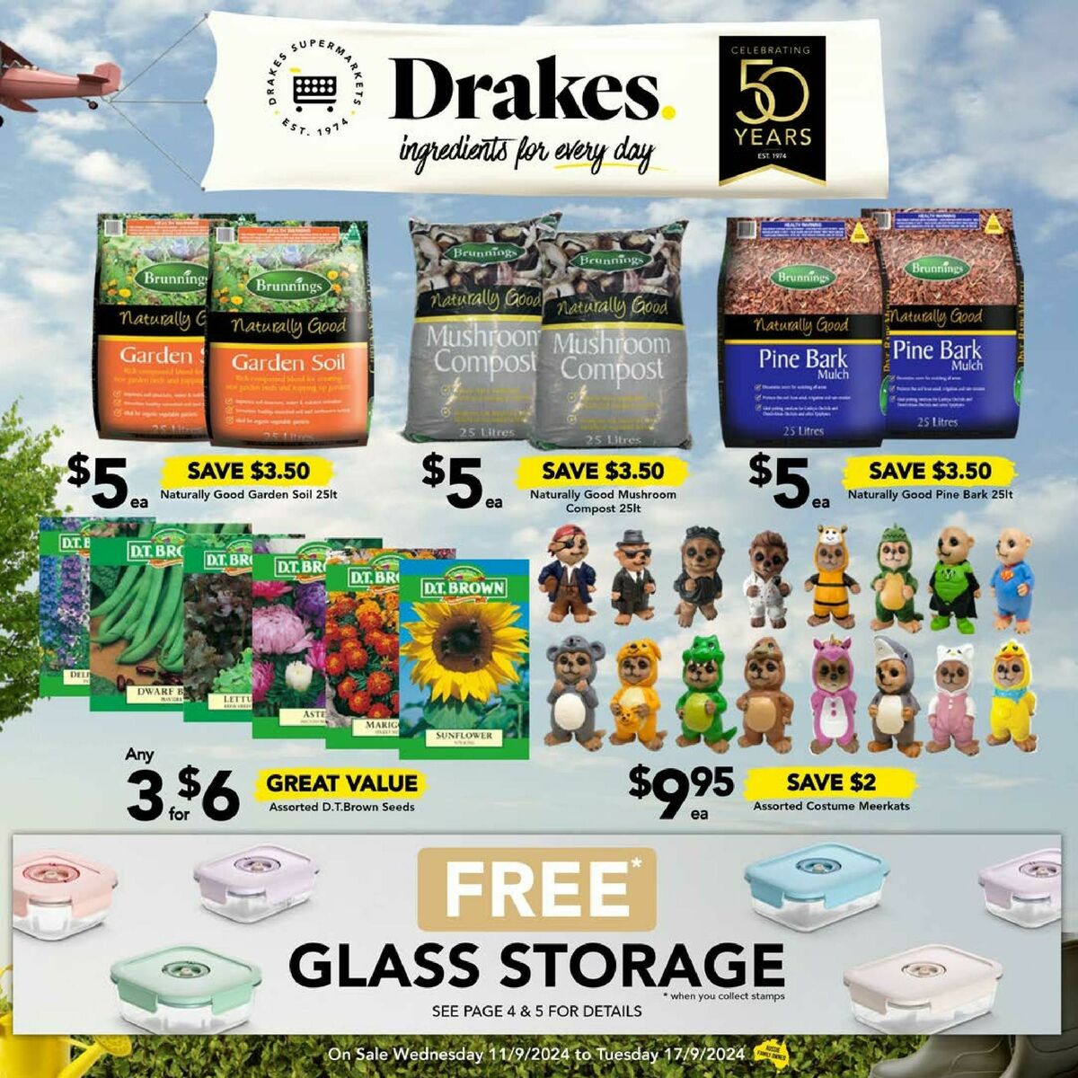 Drakes Catalogues from 11 September