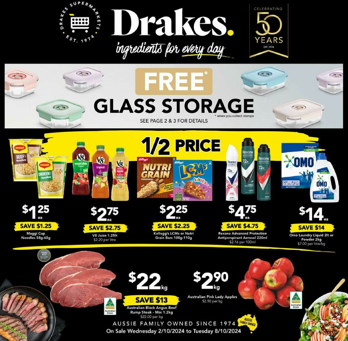 Drakes Queensland Catalogues from 2 October