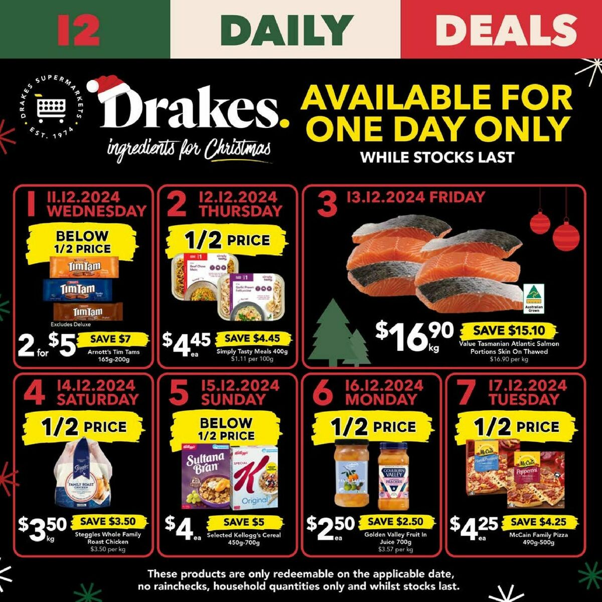 Drakes Queensland Catalogues from 11 December