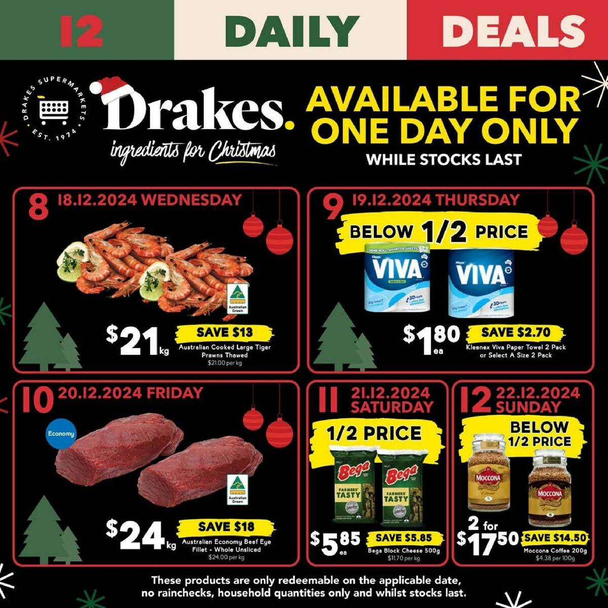 Drakes Queensland Catalogues from 18 December