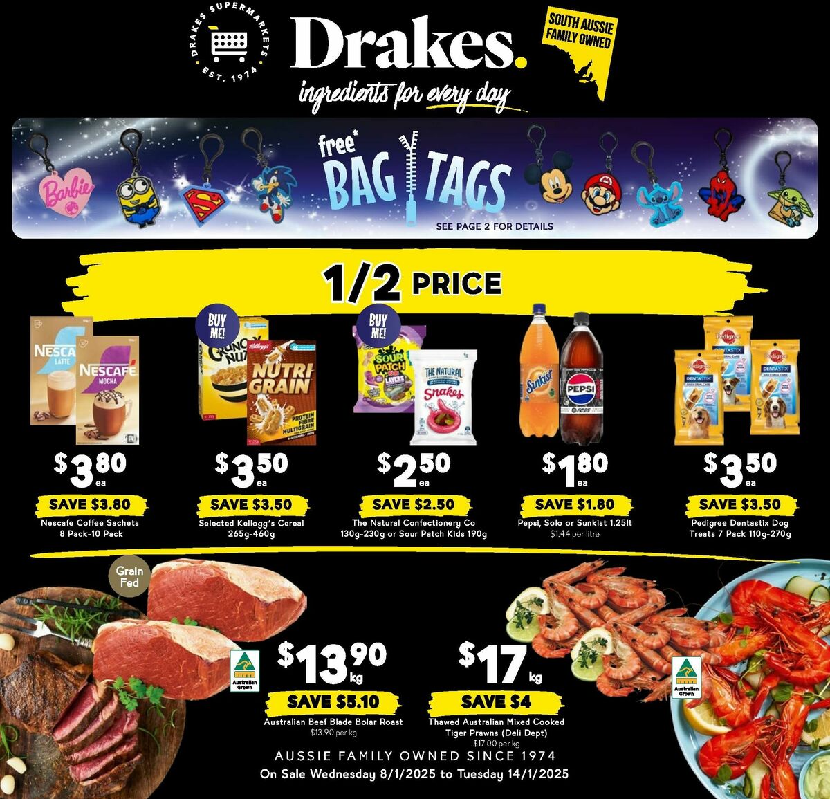 Drakes Catalogues from 8 January