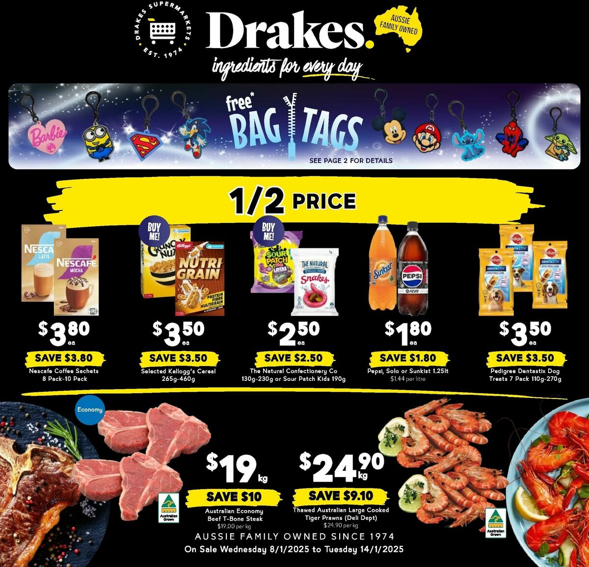 Drakes Queensland Catalogues from 8 January