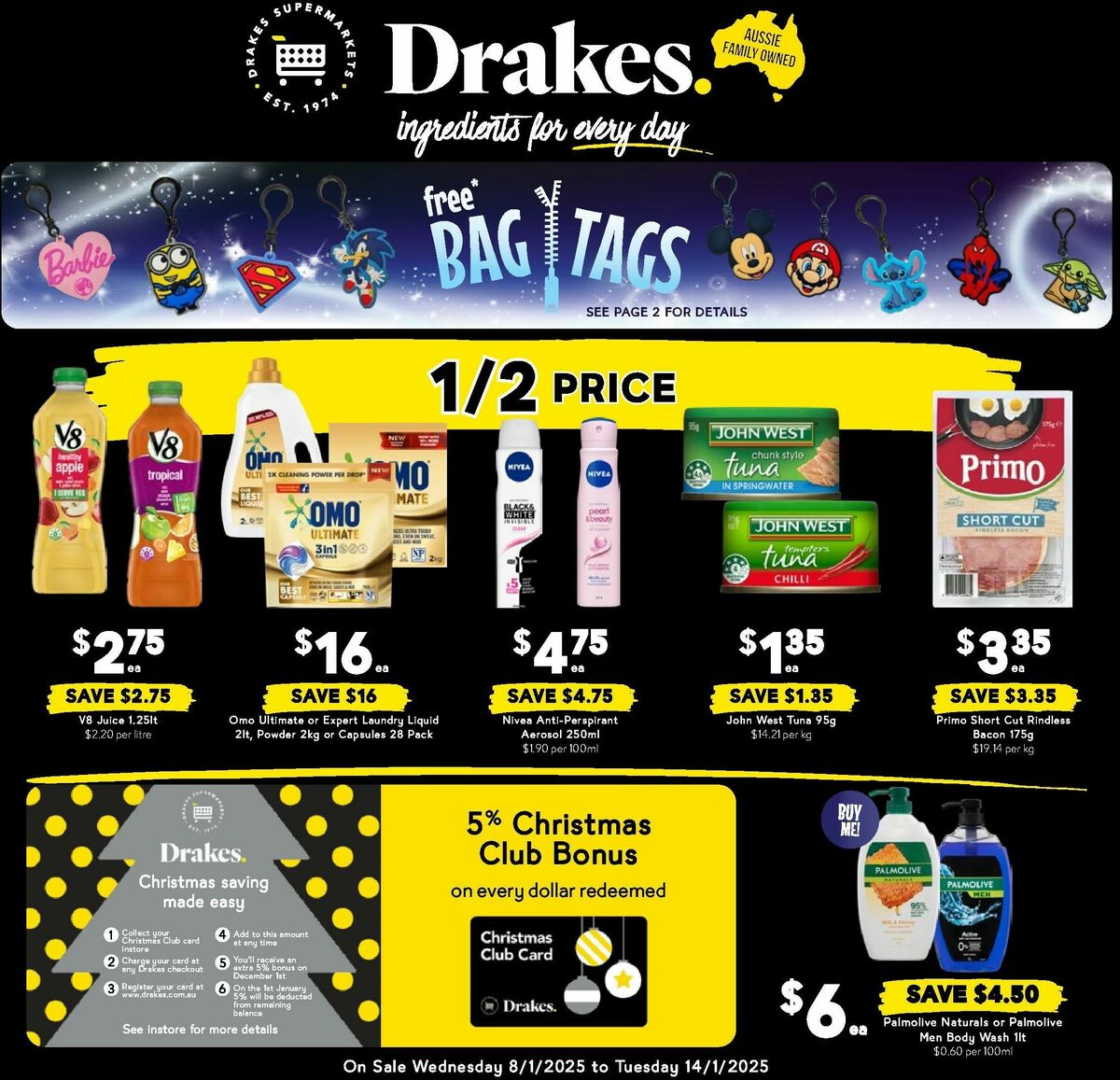 Drakes Queensland Catalogues from 8 January