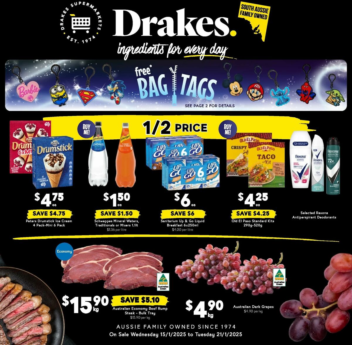 Drakes Catalogues from 15 January