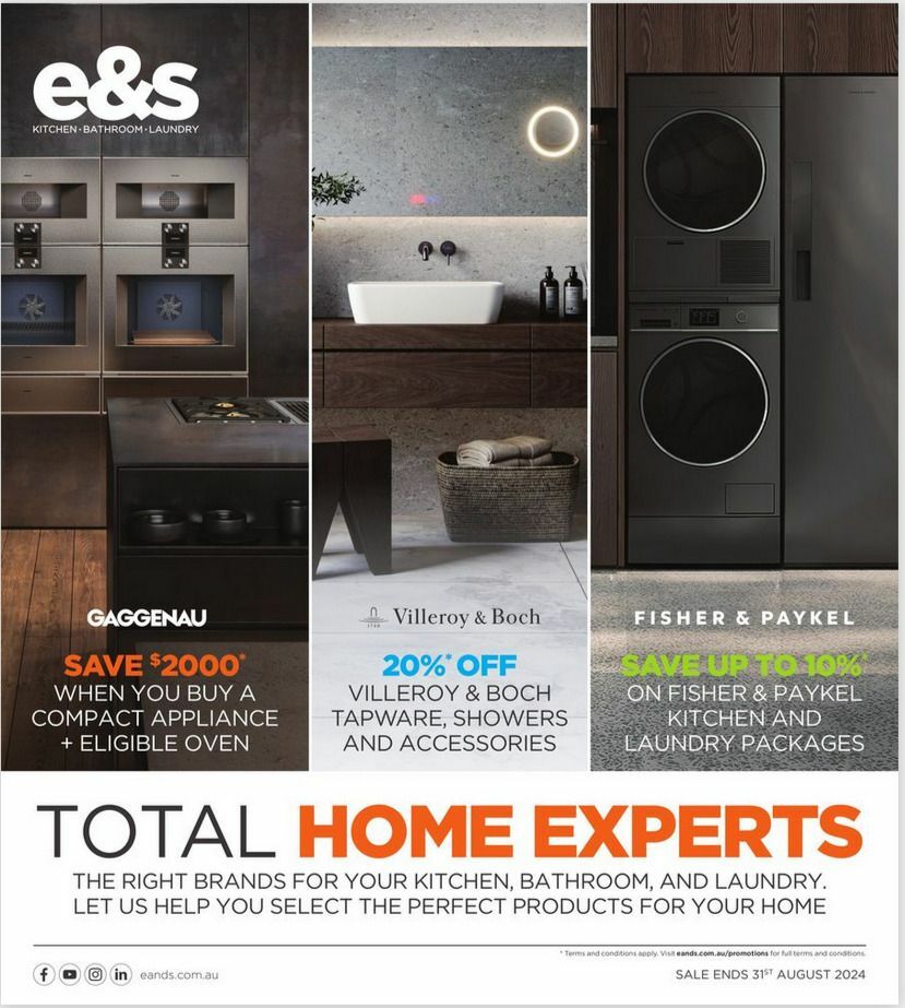 E&S Catalogues from 2 August