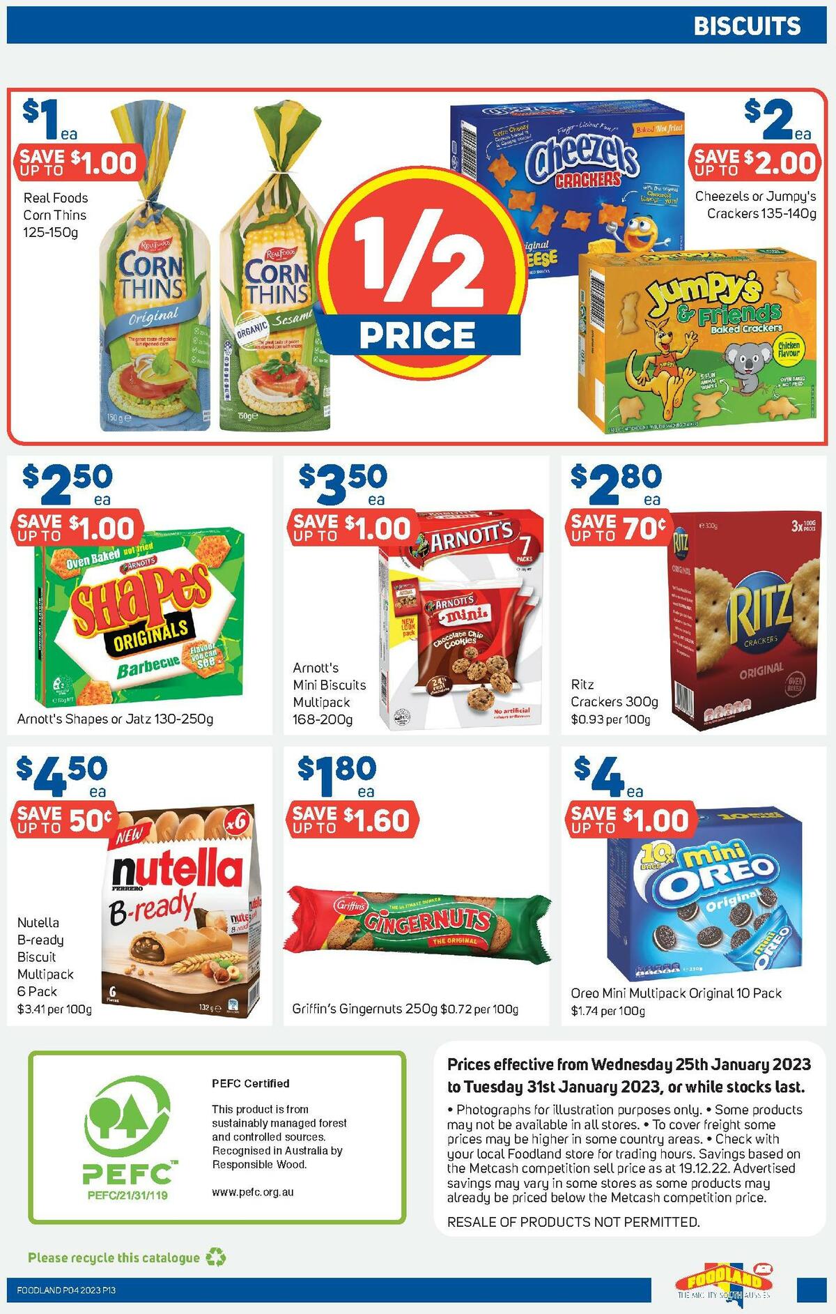 Foodland Catalogues from 25 January